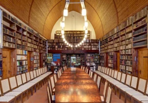 Lesesaal Bibliothek des Evangelischen Ministeriums Erfurt (@Lutz Edelhoff) | Foto: Lutz Edelhoff